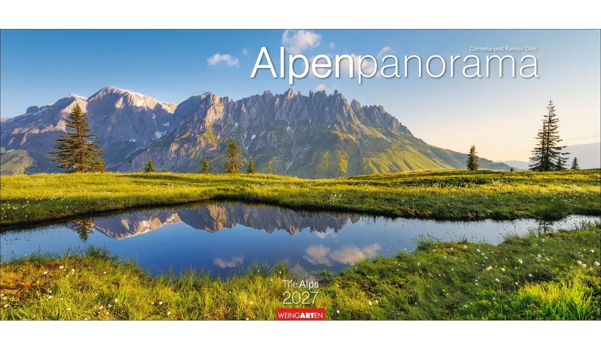 Weingarten Alpenpanorama Kalender 2027
