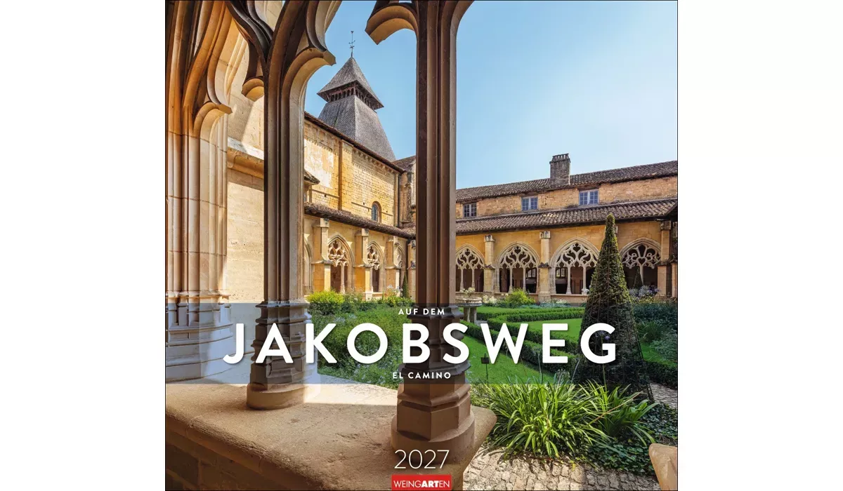 advertising calendar: On the Way of St. James - El Camino 2027