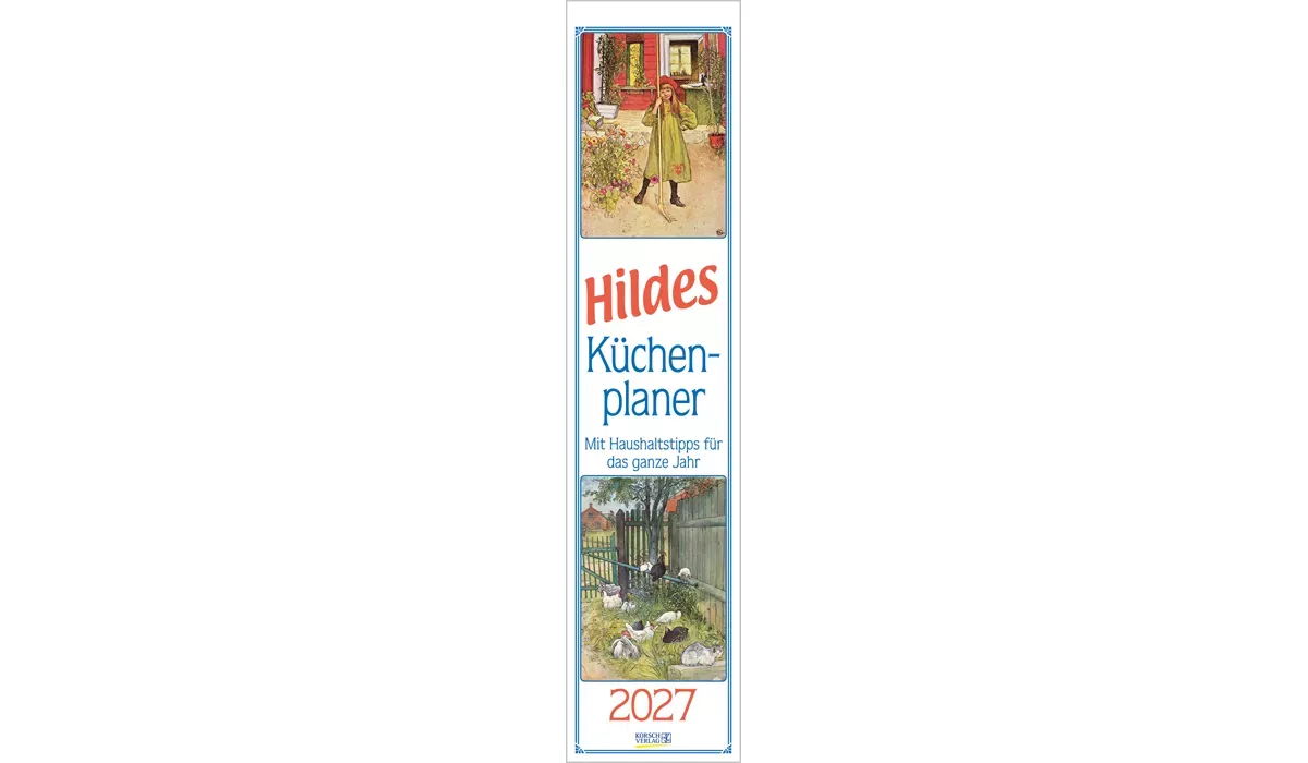 advertising calendar: Hildes Kitchen Planer 2027