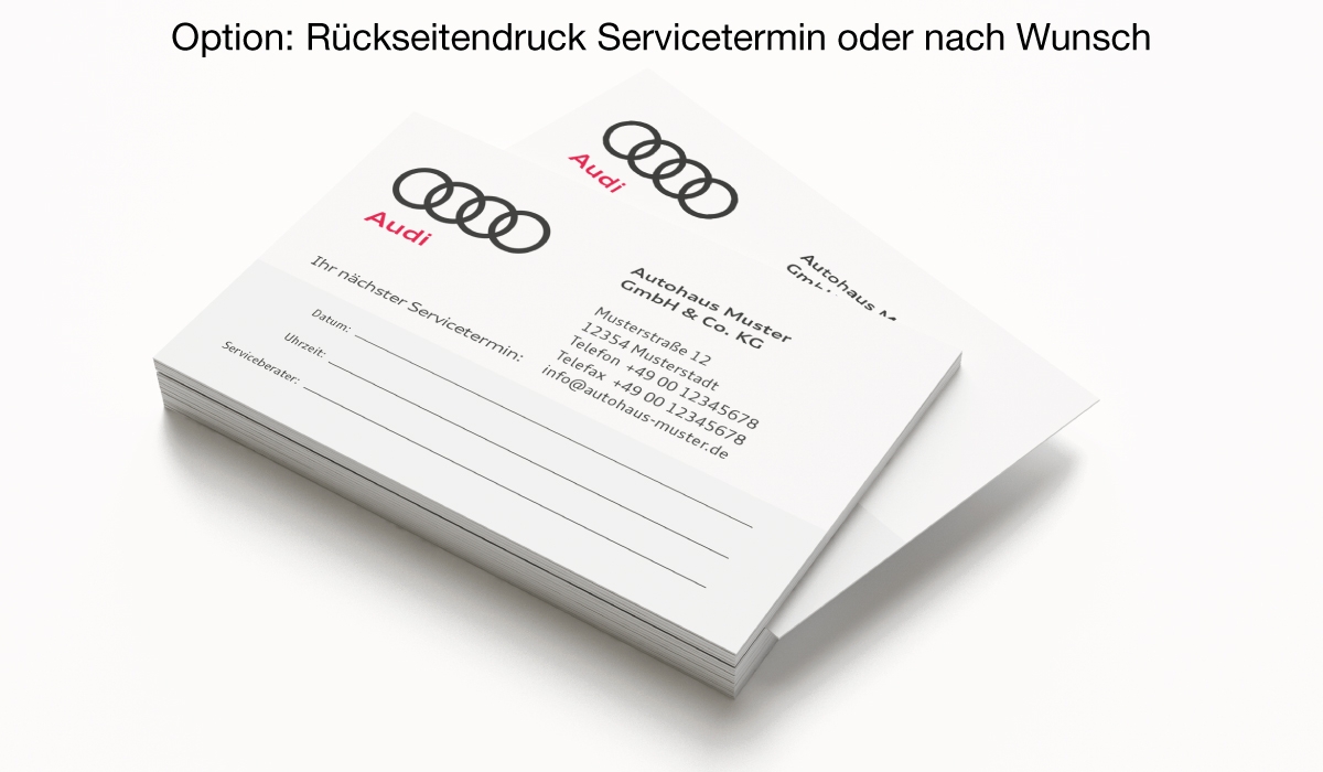 Terminkarten AUDI