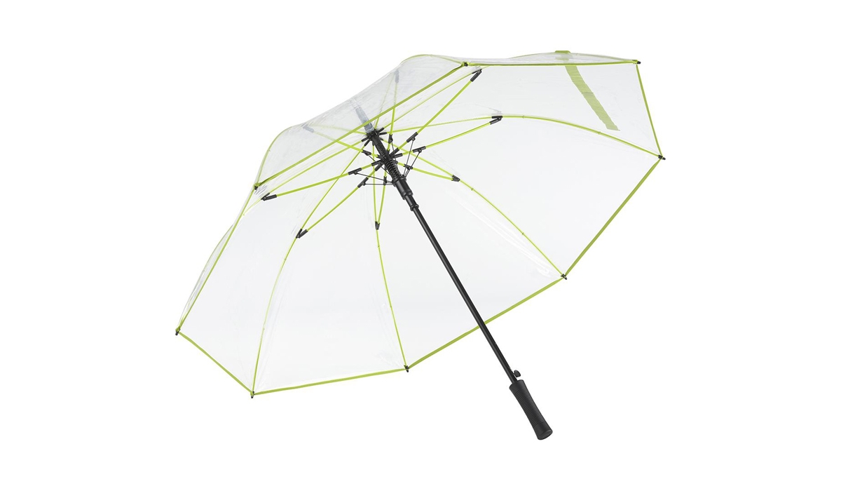 AC-Gästeschirm FARE®-Pure - transparent/limette