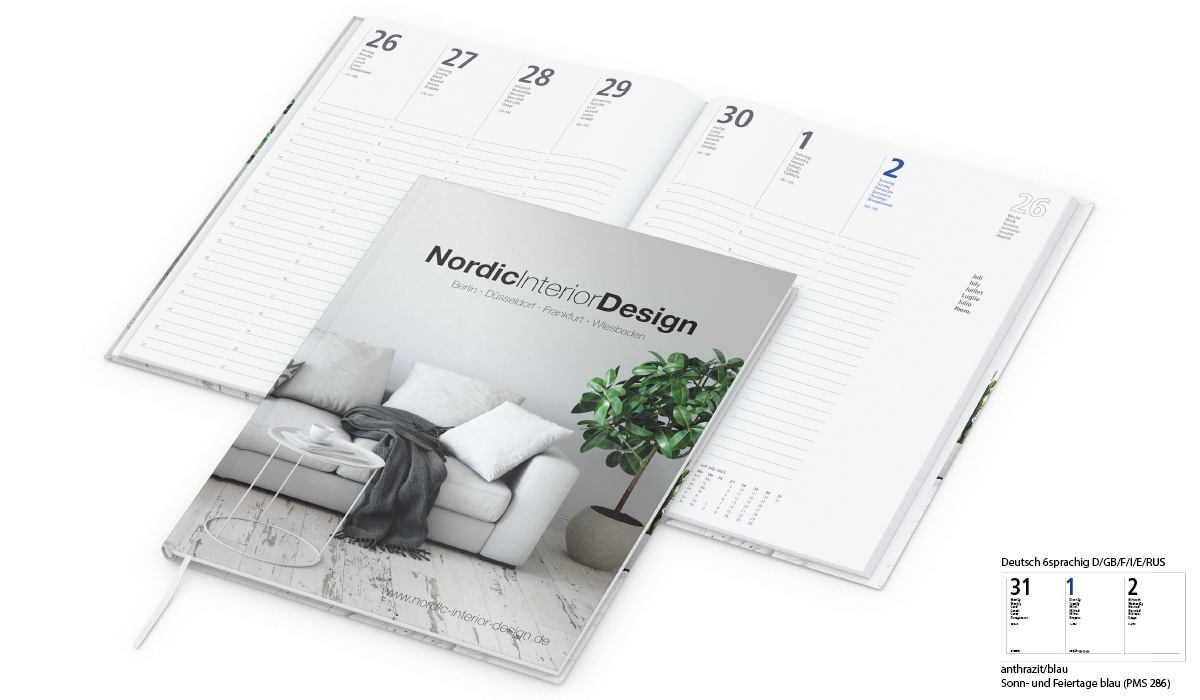 Buchkalender 2025 Diplomat Balacron