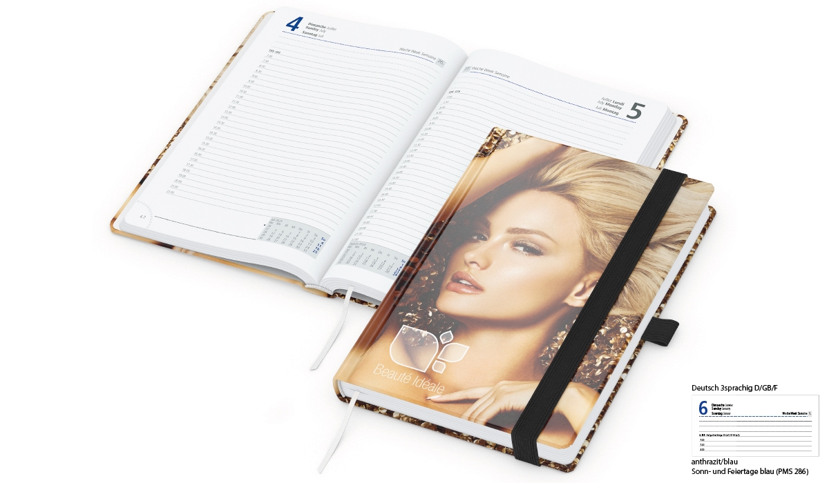 Buchkalender 2026 Manager Register Up Natura