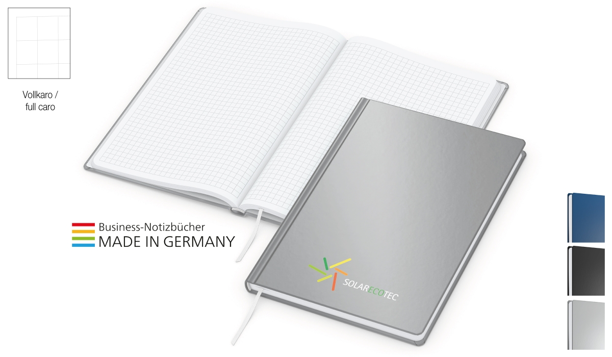 Notizbuch Easy-Book Basic inklusive Siebdruck-Digital