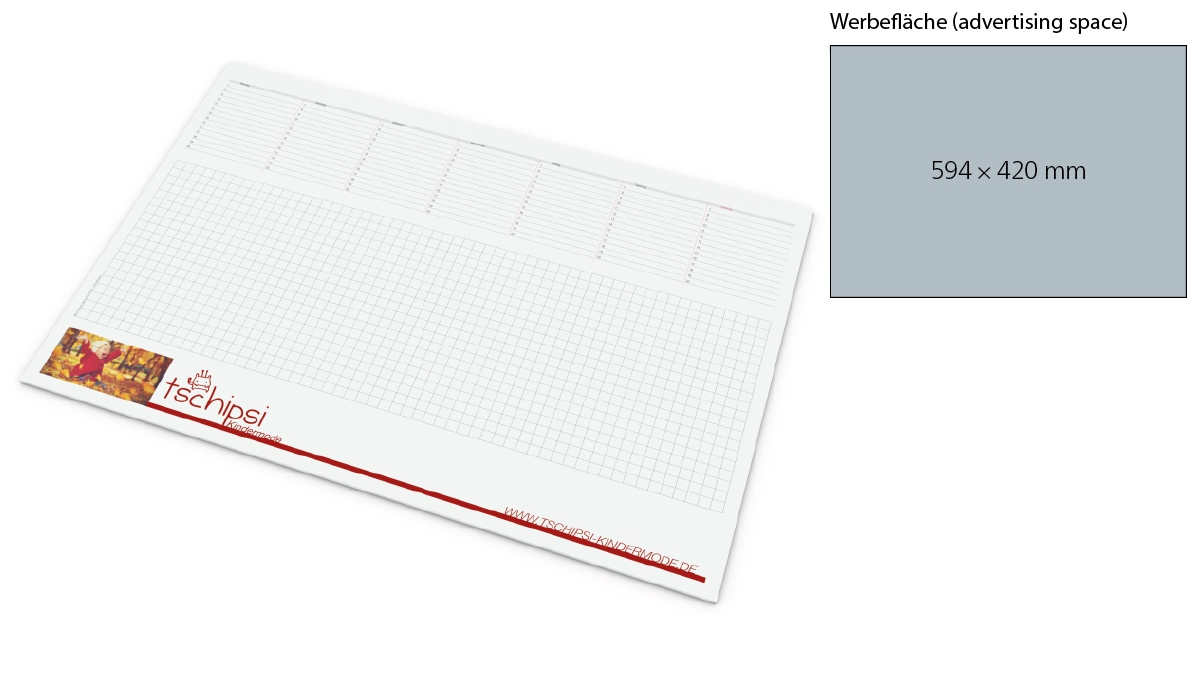 Desk pad recycled