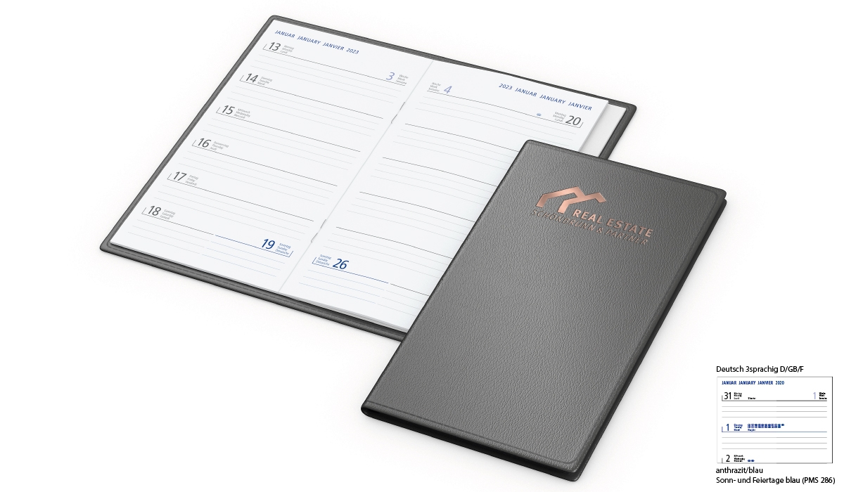 Pocket Diary 2026 Septimus Plastic