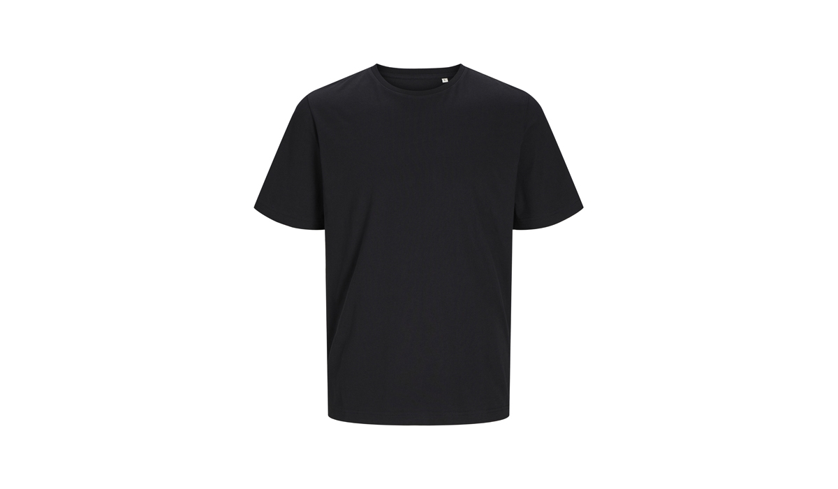 JACK & JONES - Canvas Tee BLK7526 - BLACK