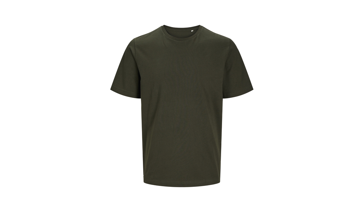 JACK & JONES - Canvas Tee BLK7526 - ROSIN GREEN