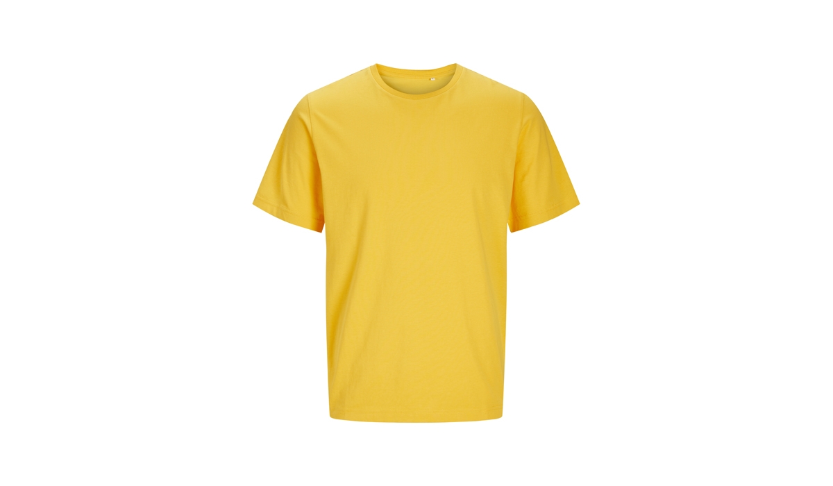 JACK & JONES - Canvas Tee BLK7526 - SPECTRA YELLOW