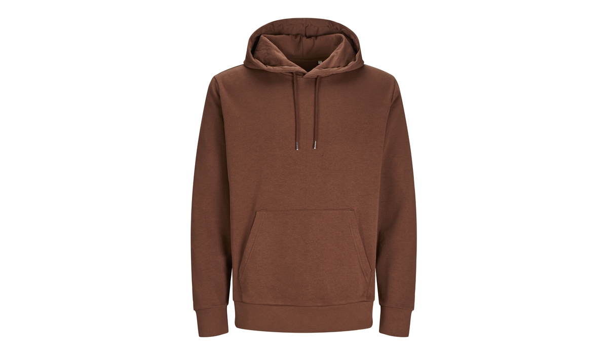 JACK & JONES - Cosy Hoodie BLK3902 - CAPPUCINO