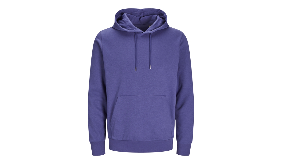 JACK & JONES - Cosy Hoodie Blk3902 - skipper blue