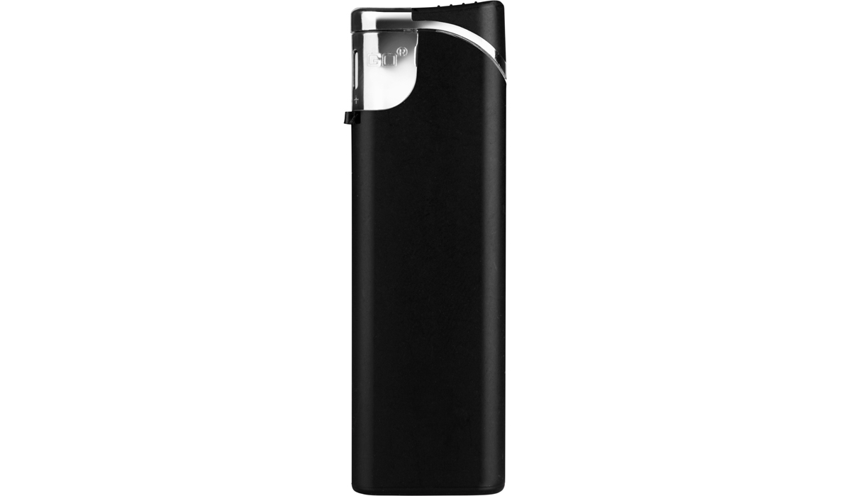 GO Slider Matt Piezo Feuerzeug schwarz