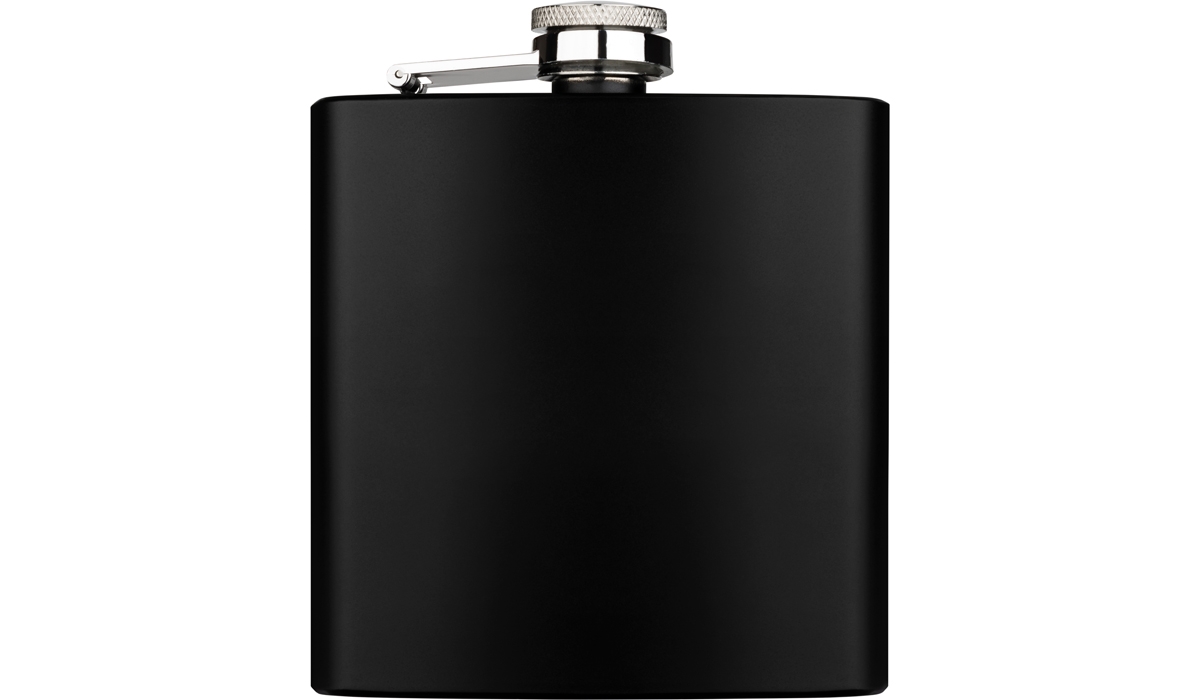 ZORR Flachmann 6OZ/169,8 ml schwarz matt