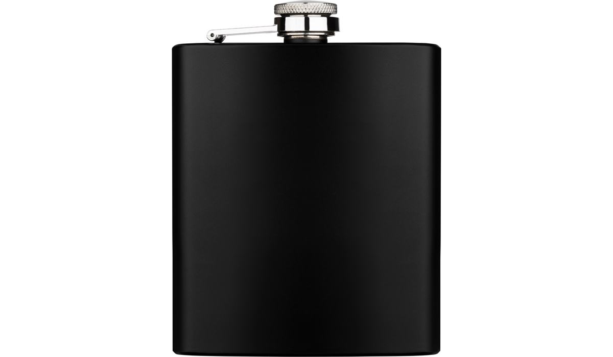 ZORR Flachmann 7 OZ/198,1 ml schwarz matt