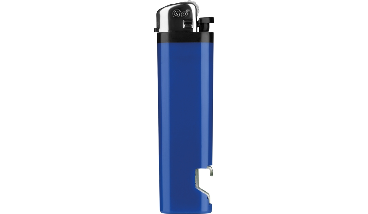 GO Flaschenöffner Classic Feuerzeug blau