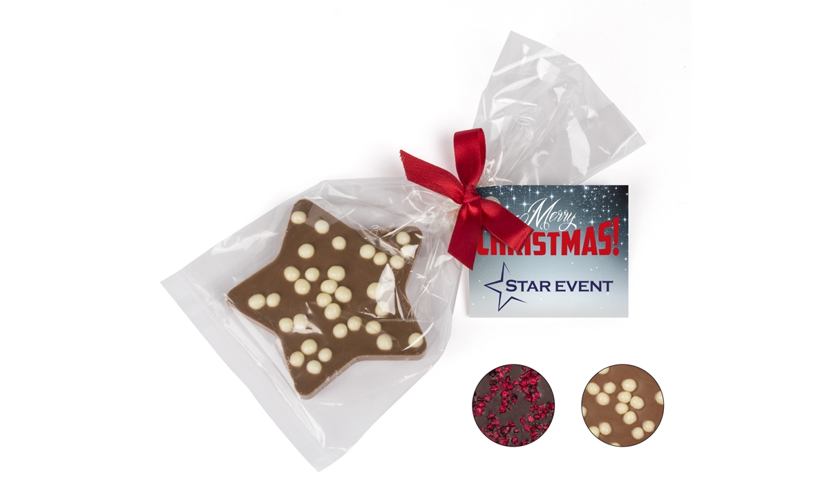 Schoko Weihnachtsstern