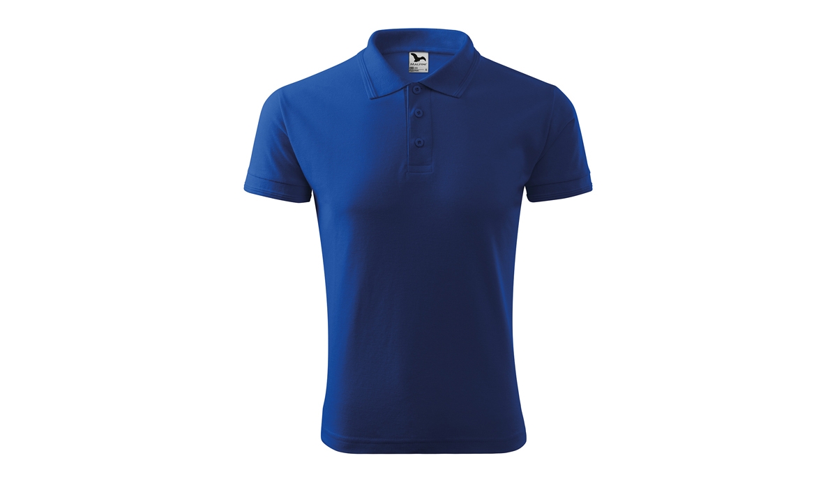 PIQUE POLO 203 Herren Polohemd - königsblau