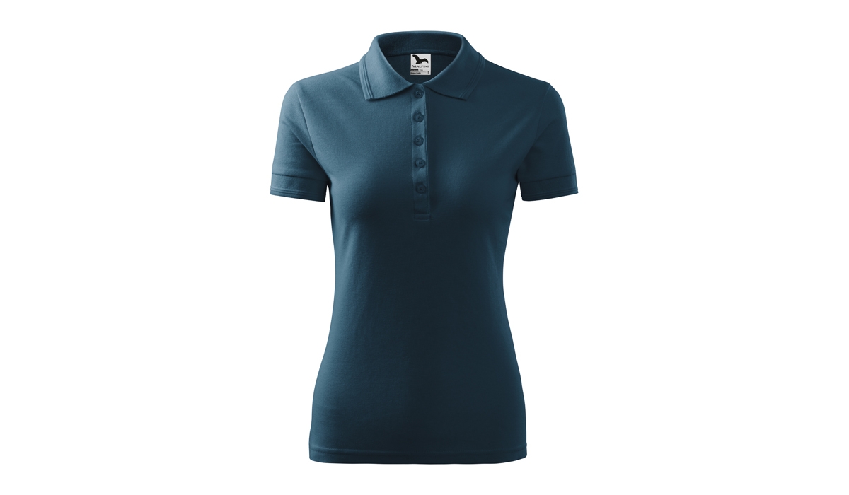 PIQUE POLO 210 Damen Polohemd - marineblau