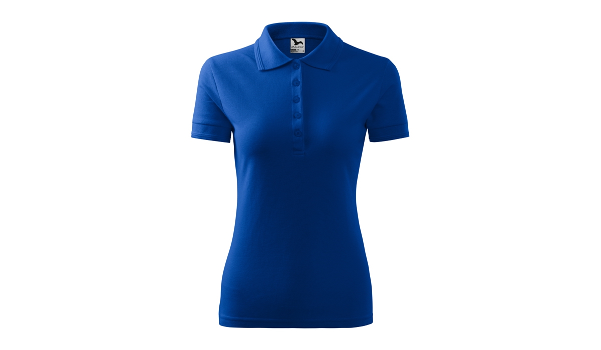 PIQUE POLO 210 Damen Polohemd - königsblau