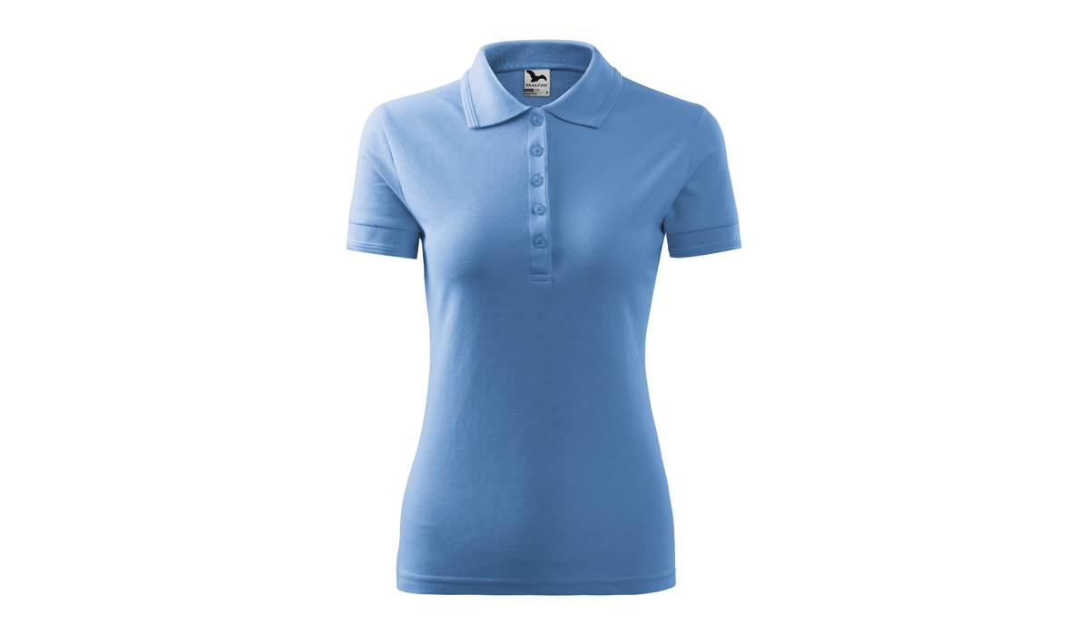 PIQUE POLO 210 ladies polo shirt - sky blue