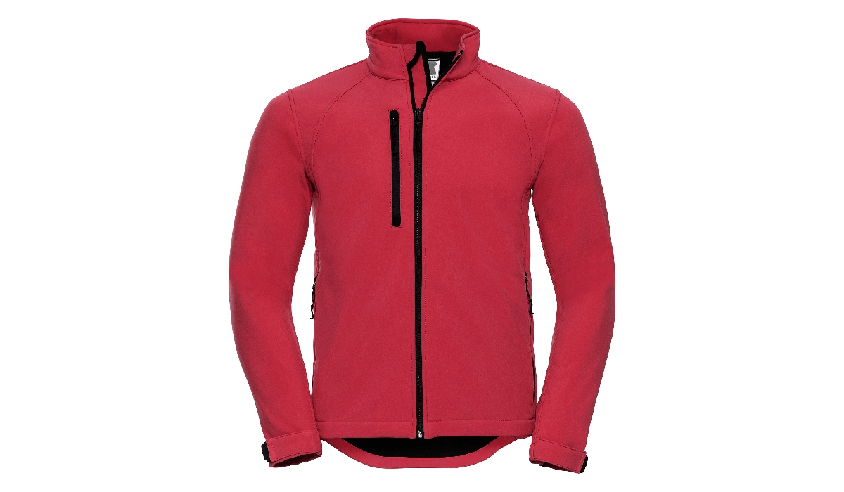 Mens Softshell Jacket - red