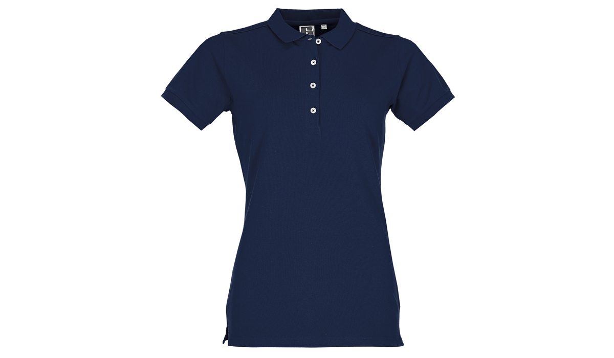 Ladies Körperbetontes Stretch Polo - french navy