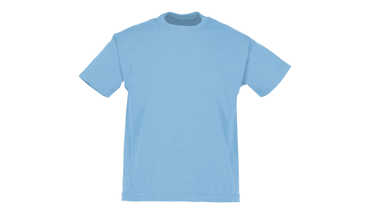 T-Shirt Valueweight T Kids - pastellblau
