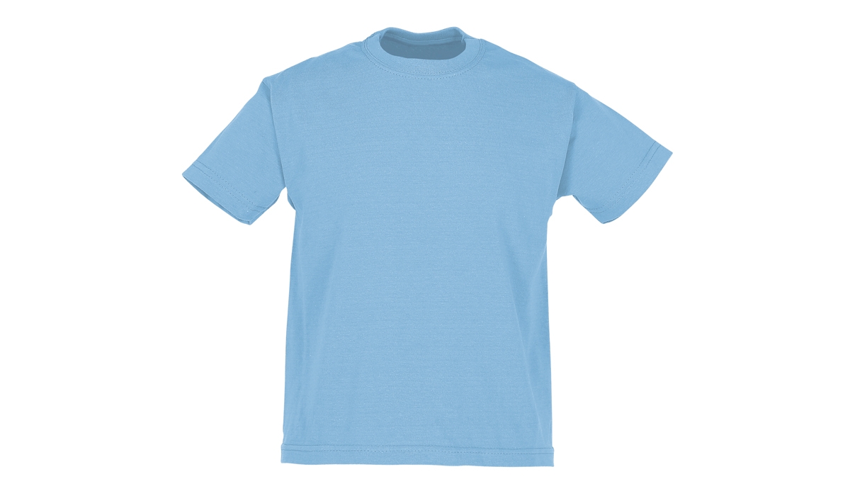 T-Shirt Valueweight T Kids - pastellblau