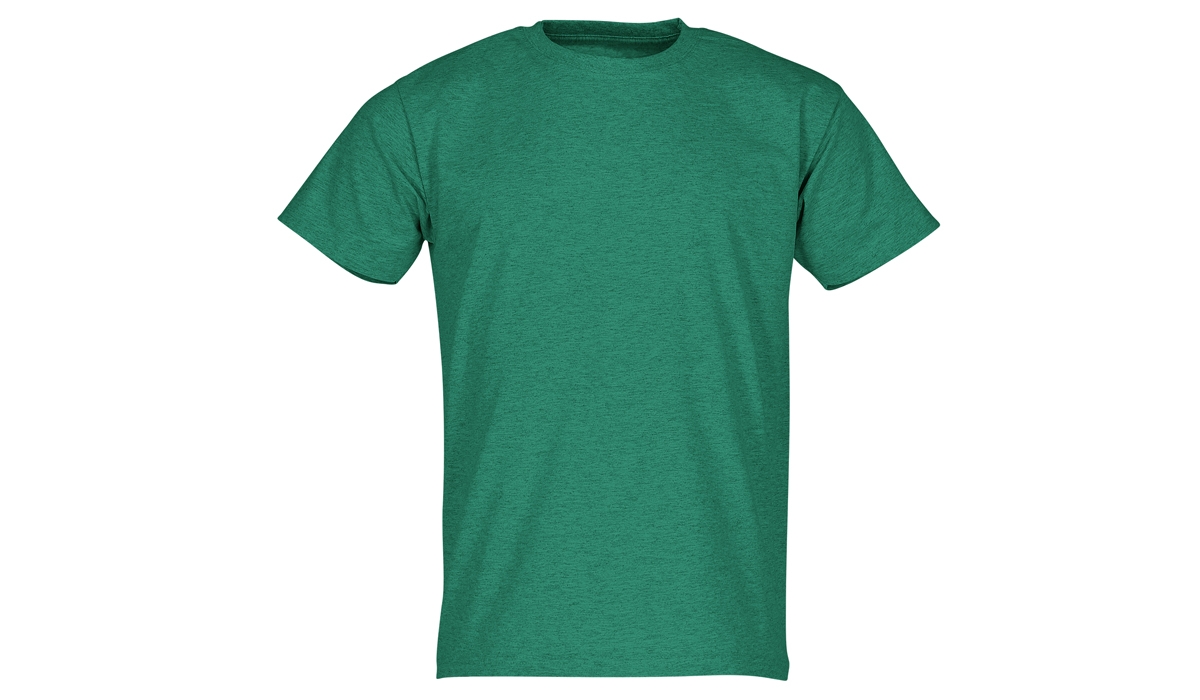 Valueweight T-Shirt Men - retro grün meliert