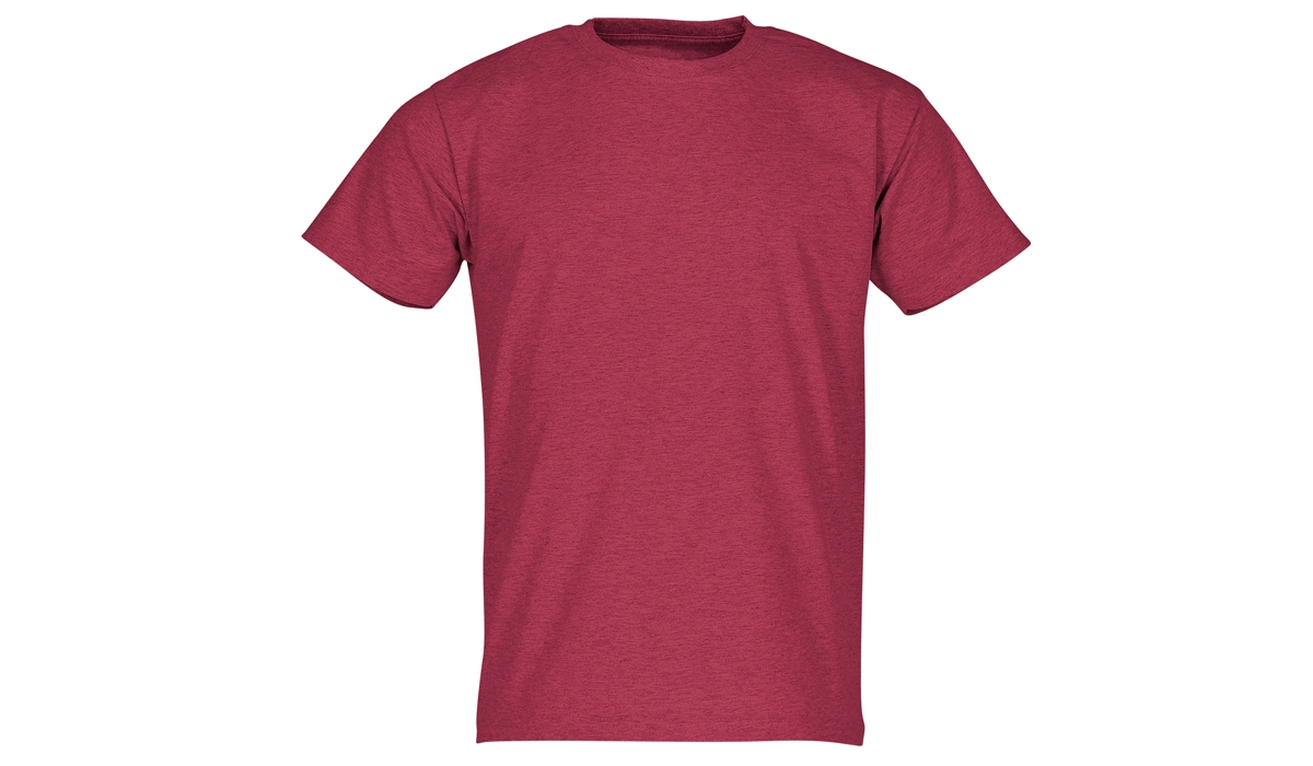 Valueweight T-Shirt Men - vintage rot meliert