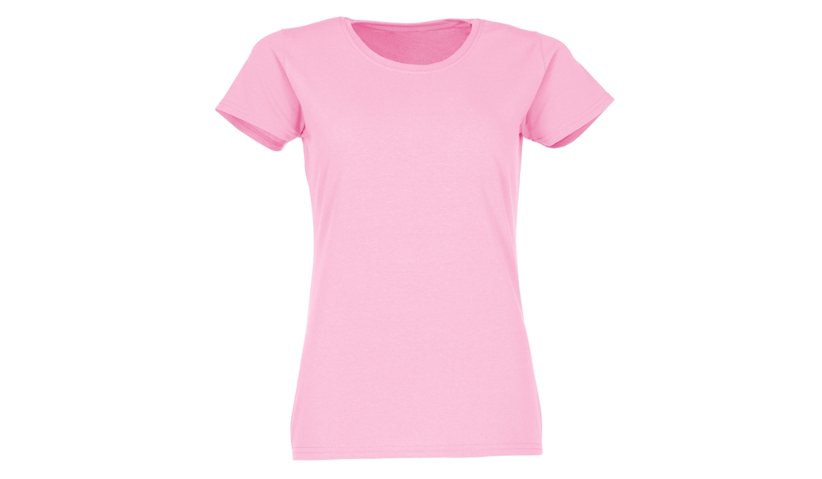 Valueweight T Lady-Fit T-Shirt - rosa