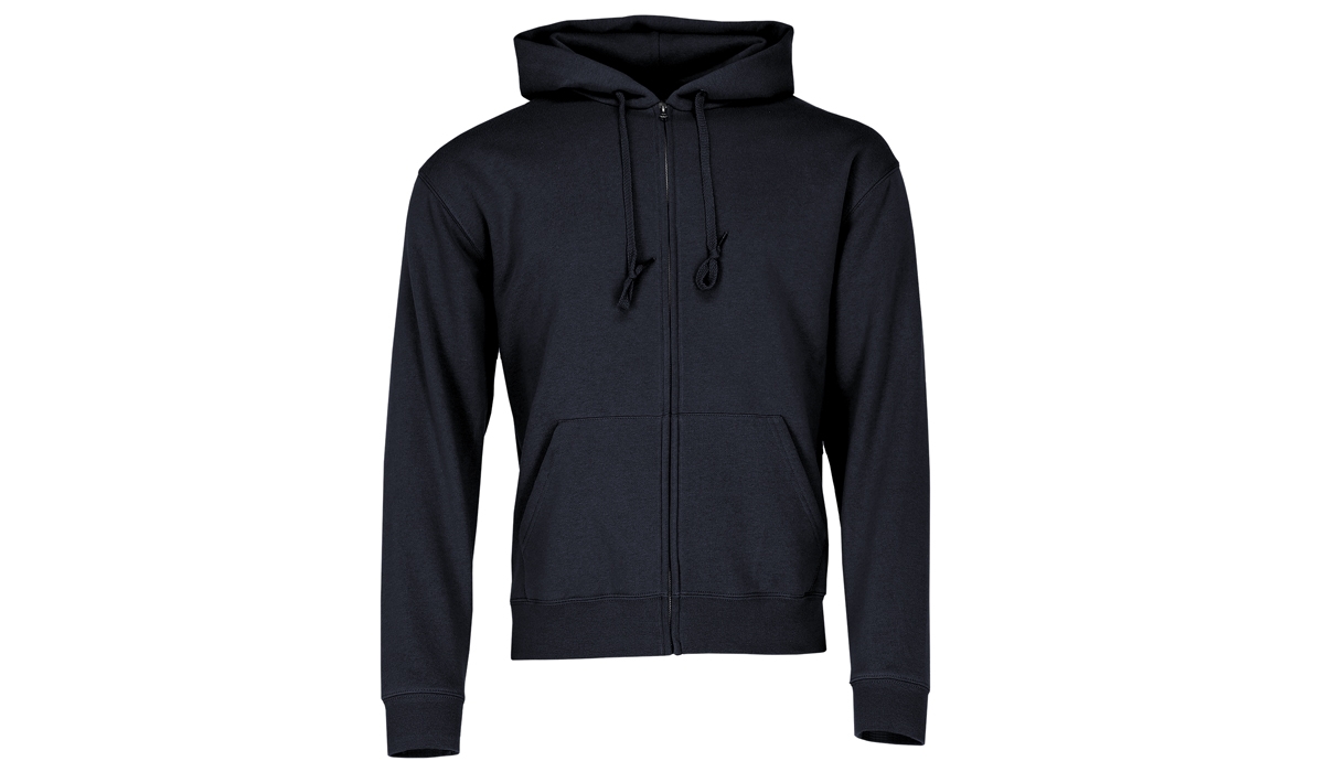 Premium Kapuzen-Sweatjacke Men - dunkle marine