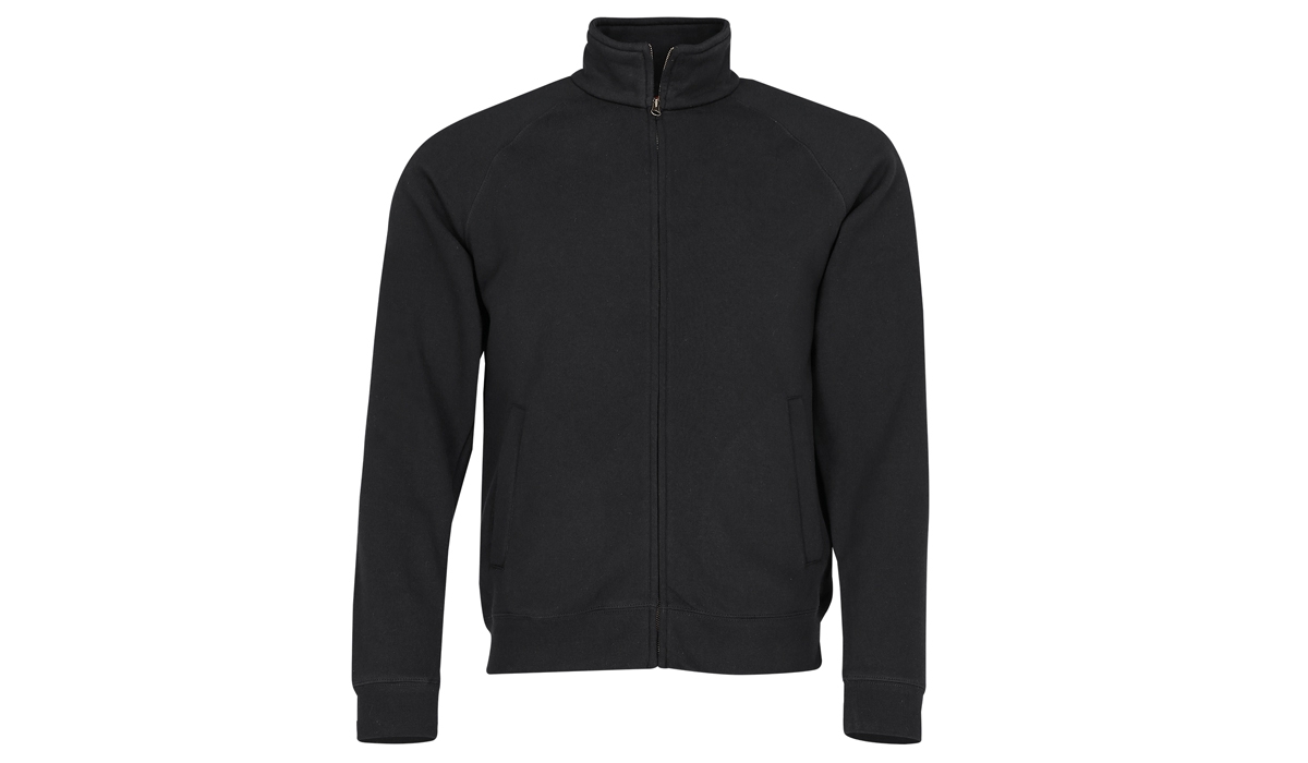 Premium Sweatjacke Men - schwarz