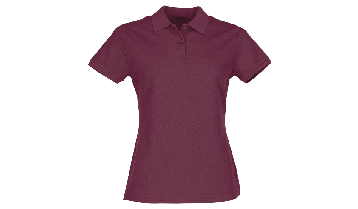 Ladies Premium Polo-Shirt - burgund