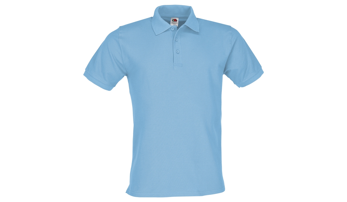 Premium Polo Men - pastellblau