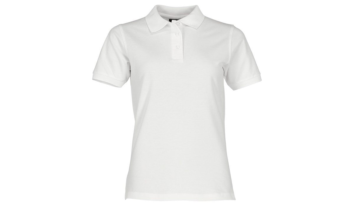 classic polo ladies - white