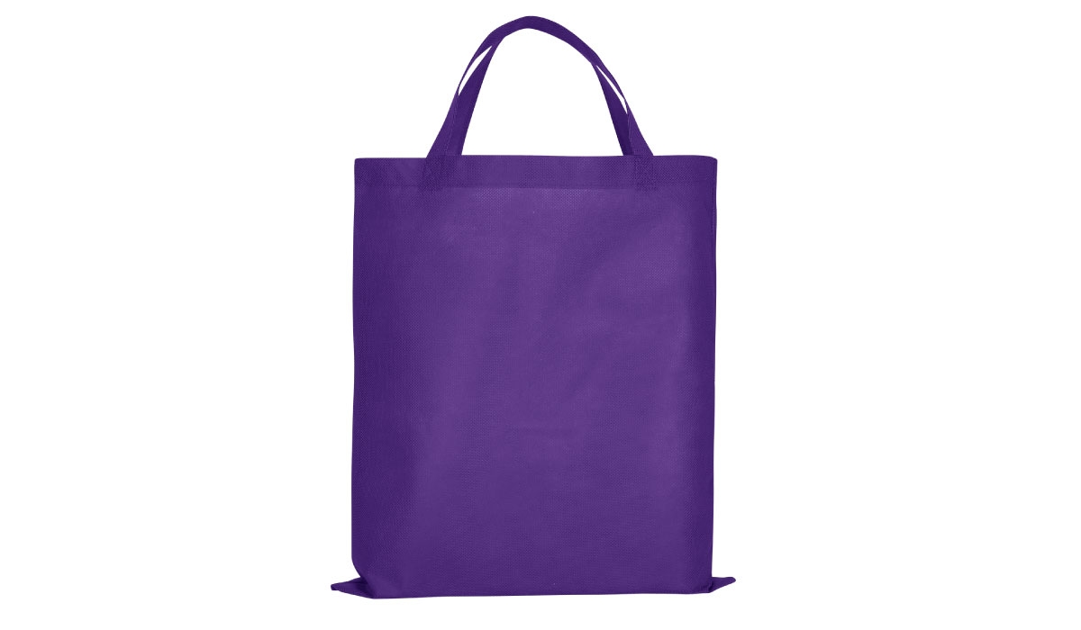 PP-Tasche Classic mit zwei kurzen Henkeln - lila