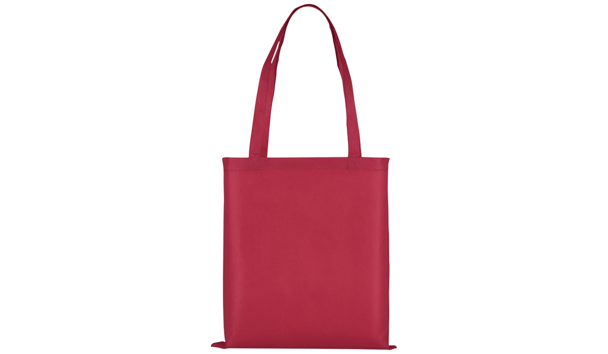 Polypropylene bag Classic with two long handles - bordeaux