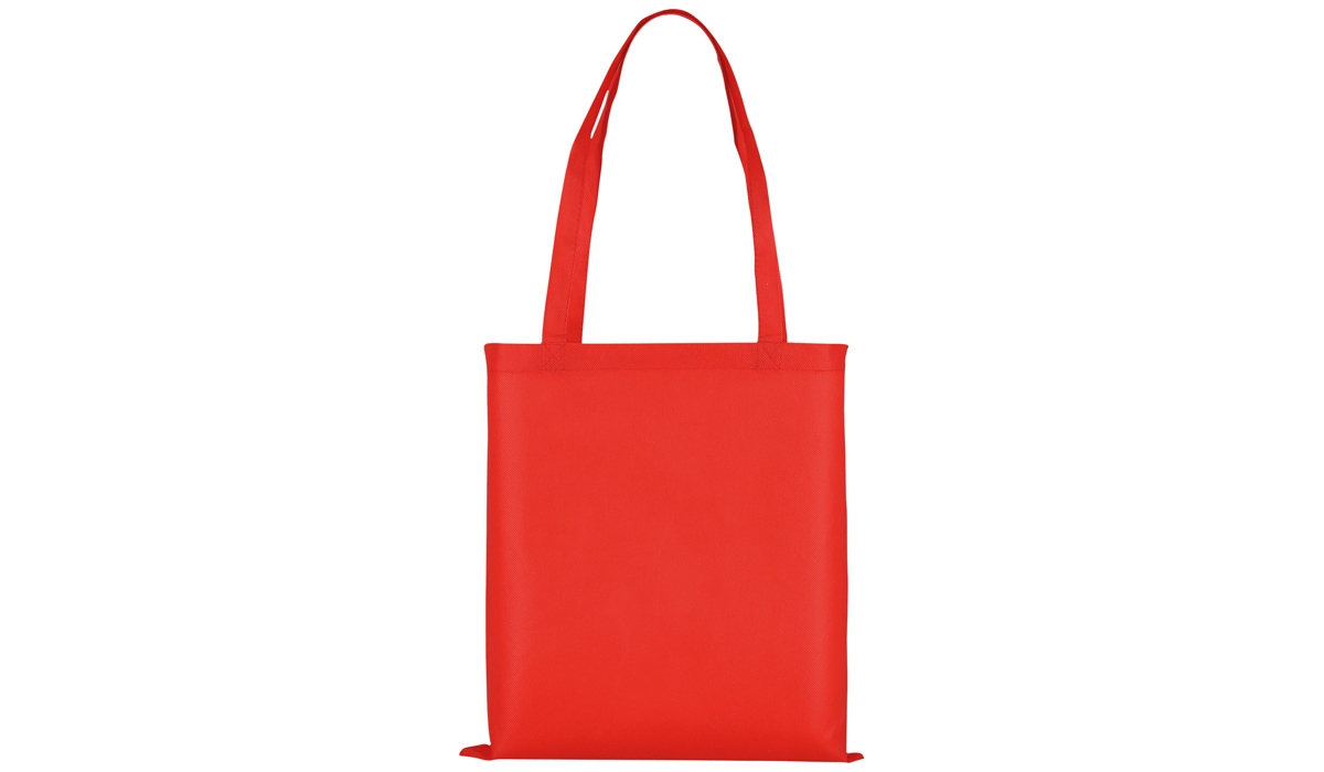 PP-Tasche Classic mit zwei langen Henkeln - rot
