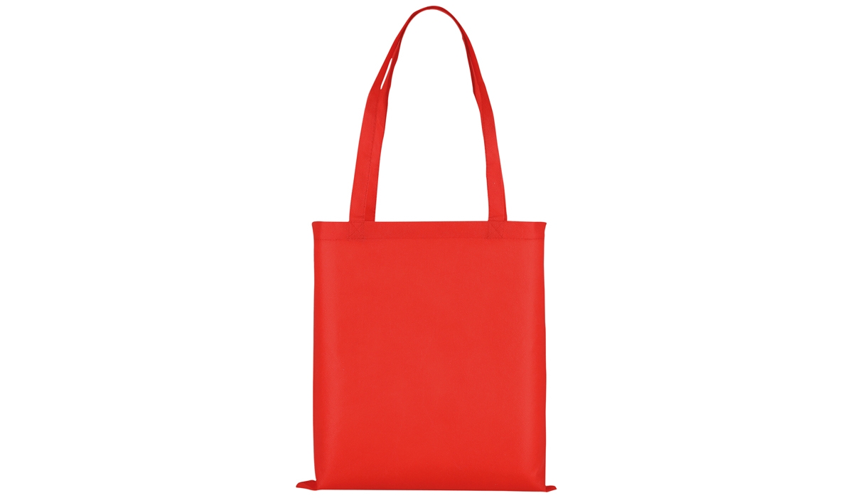 Polypropylene bag Classic with two long handles - red