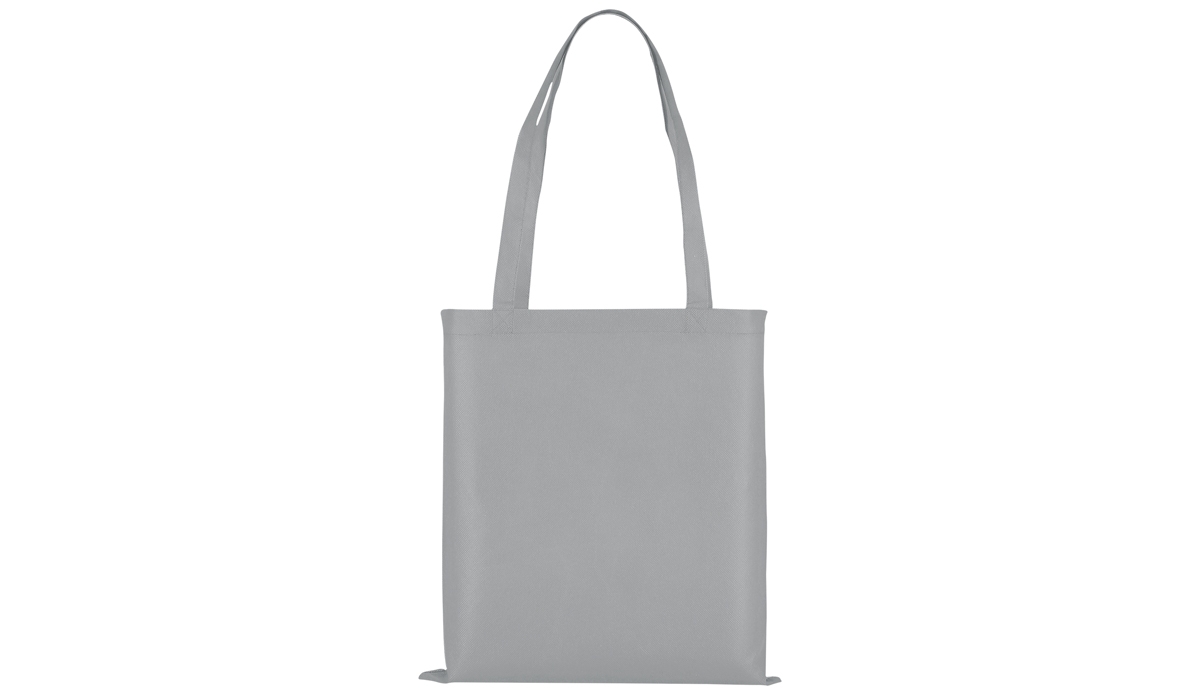 PP-Tasche Classic mit zwei langen Henkeln - grau