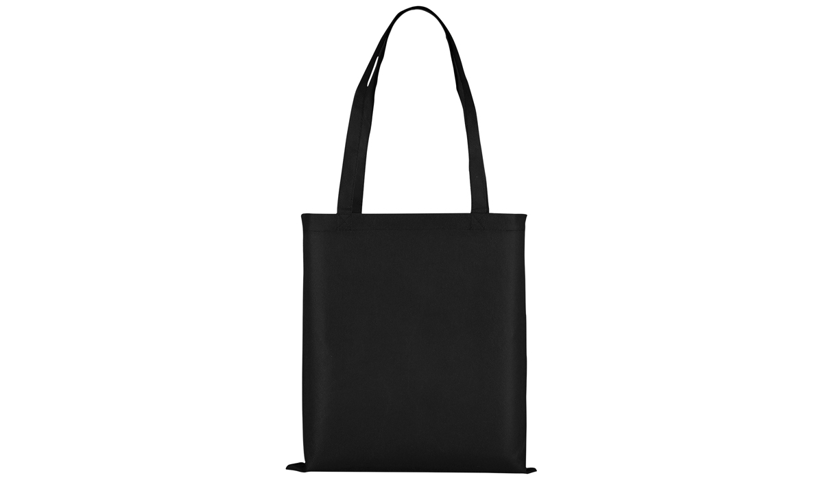 PP-Tasche Classic mit zwei langen Henkeln - schwarz