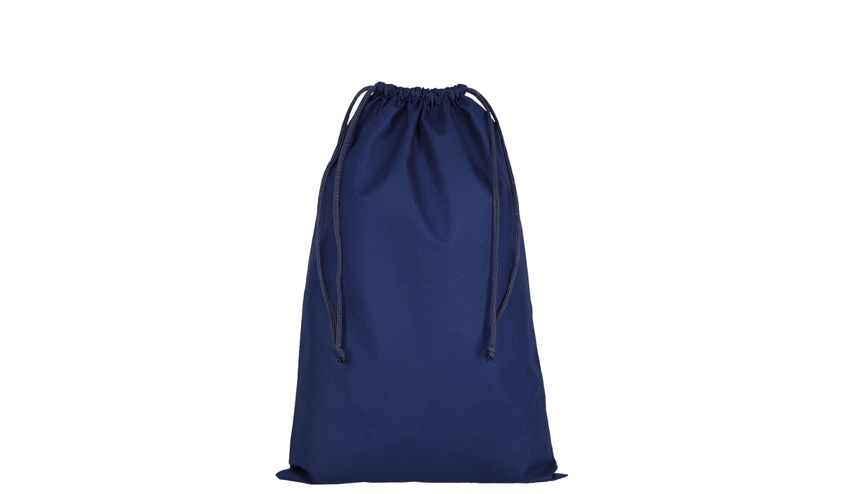 PP drawstring bag 30 x 45 cm - dark blue