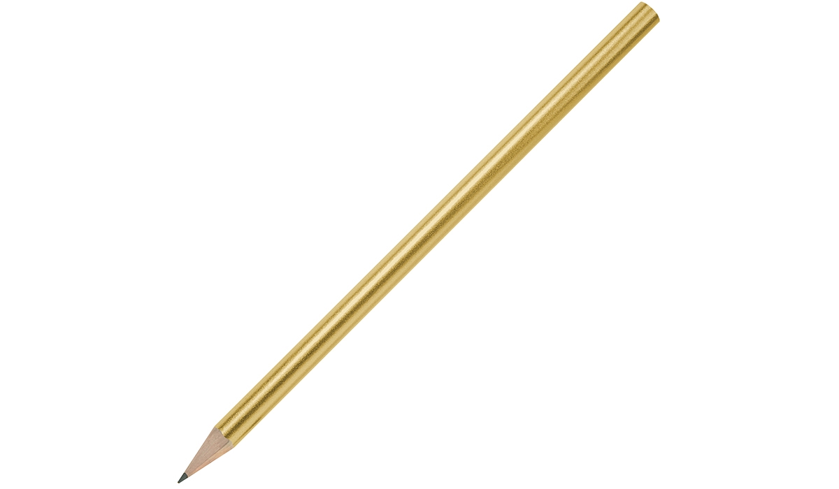 Bleistift lackiert - gold