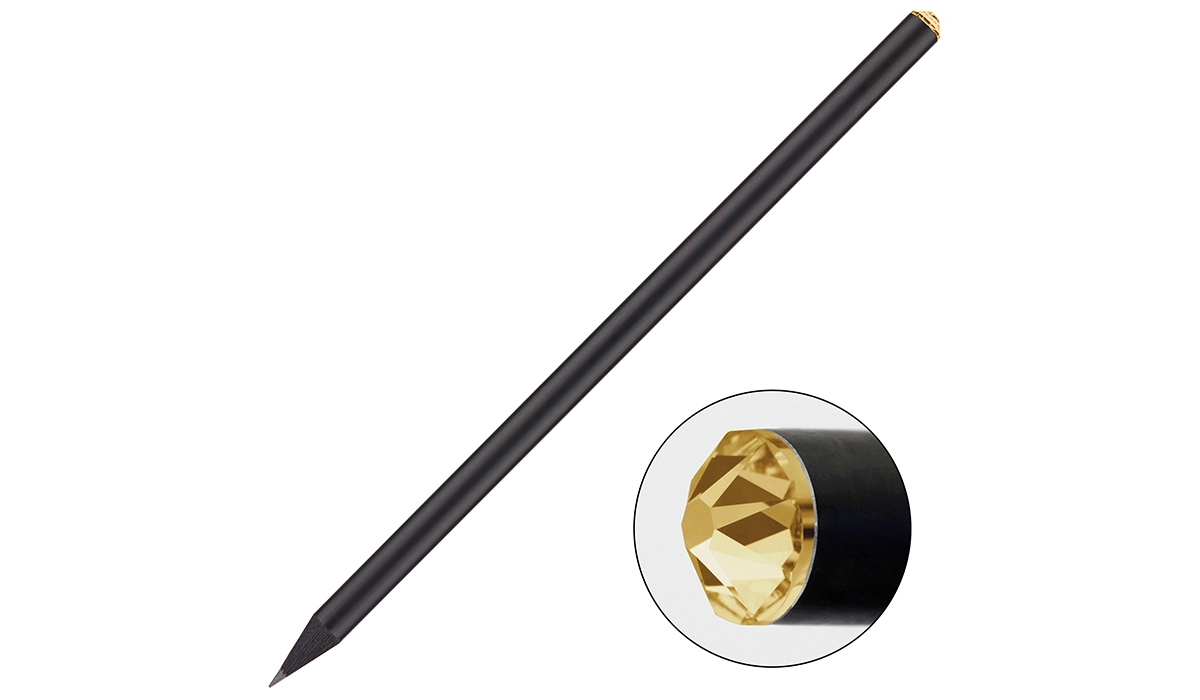 Crystal pencil - gold 246