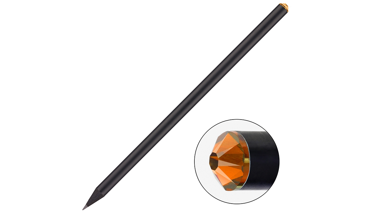 Kristall-Bleistift - orange 259