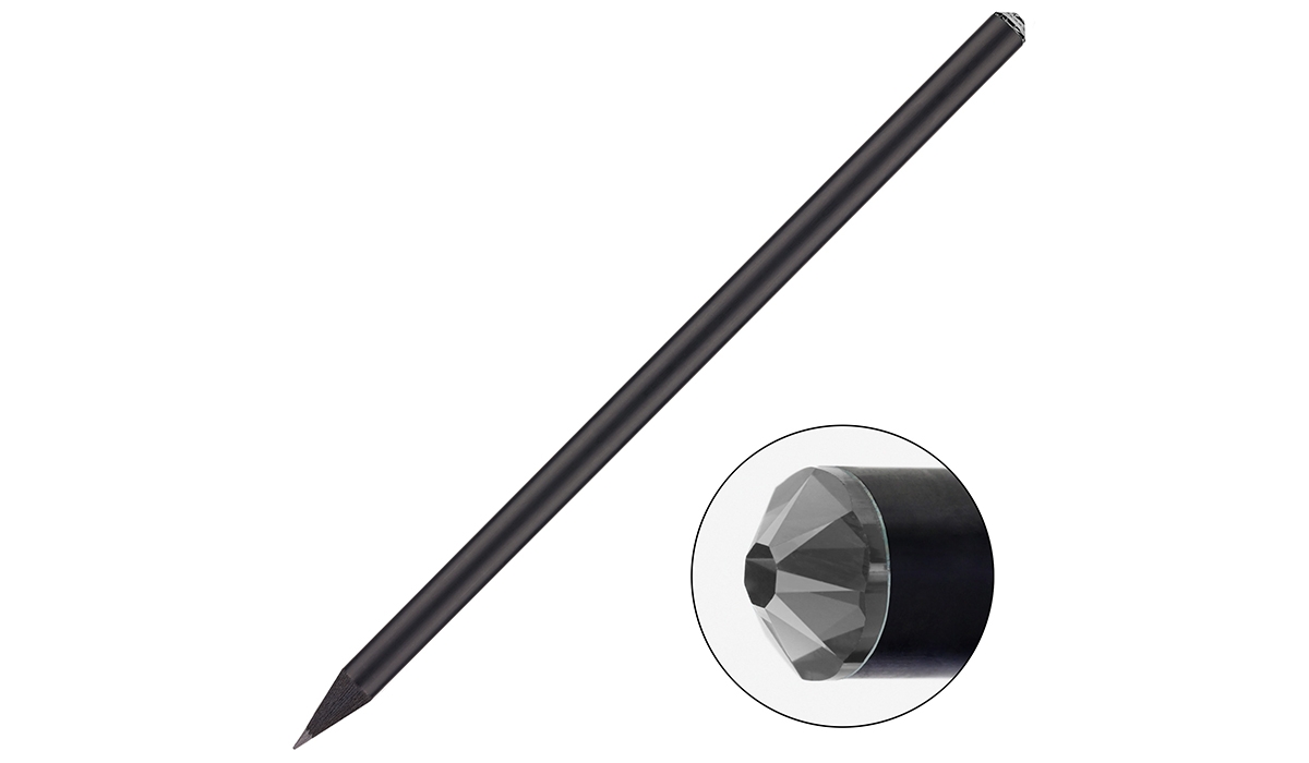 Crystal pencil - black 215