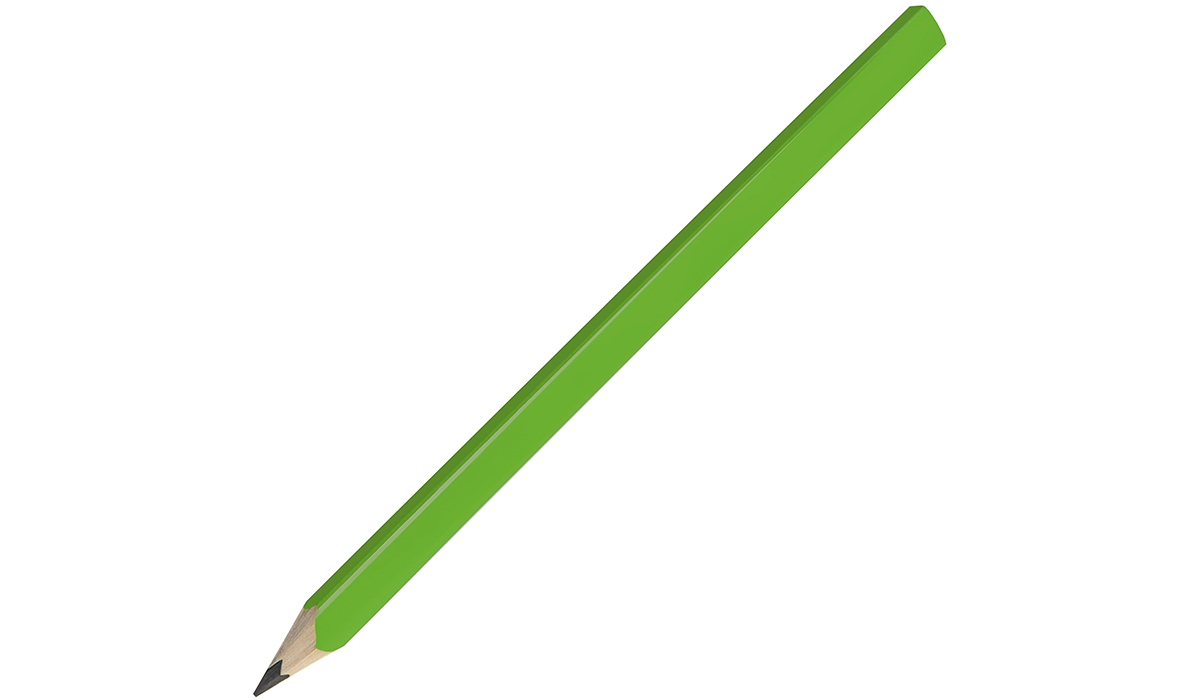 Zimmermannsbleistift - grün 6037