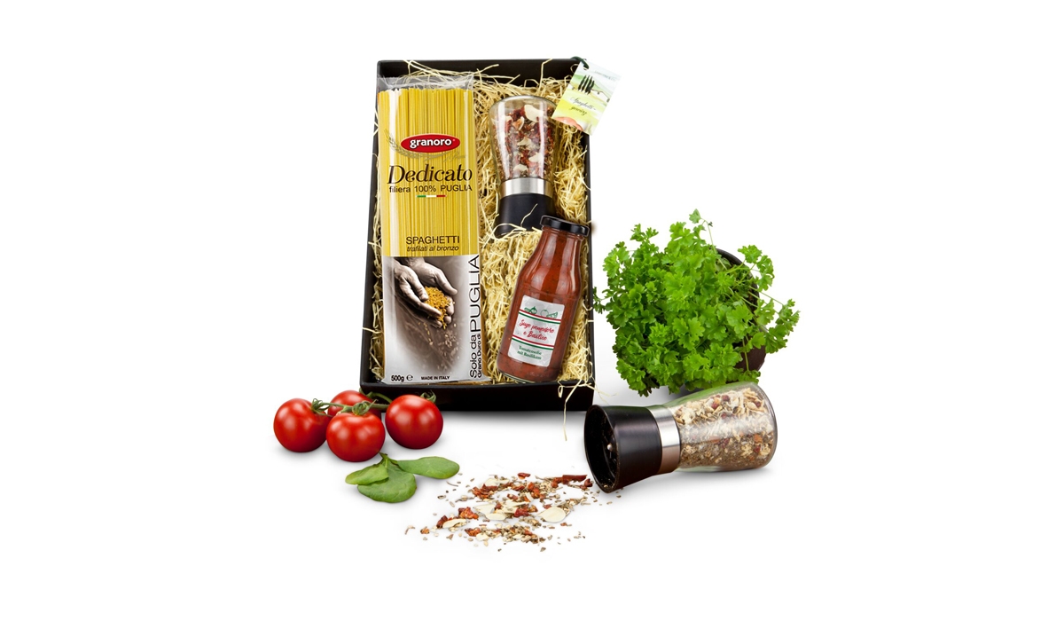 Geschenkset / Präsenteset: Spaghetti italiano