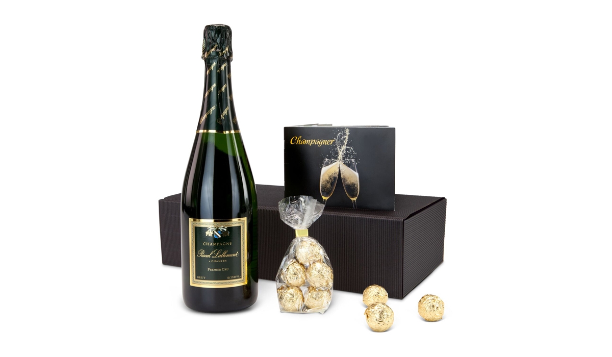 Geschenkset / Präsenteset: Champagner-Box